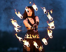 Fire show Solnechnogorsk
